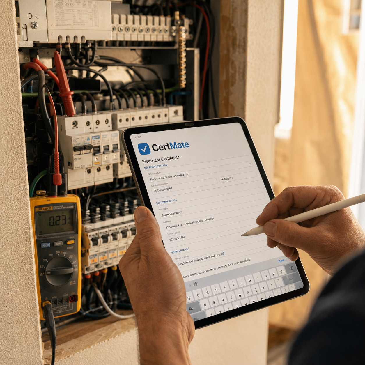 Create a certificate on CertMate